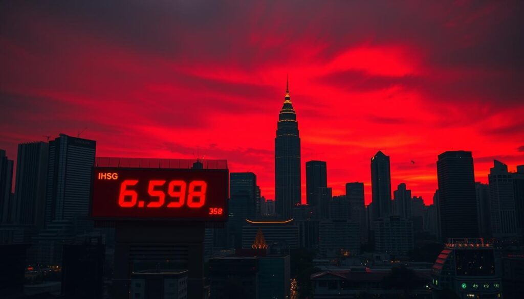 IHSG Melemah ke 6.598 Sore Ini, 368 Saham Berdarah