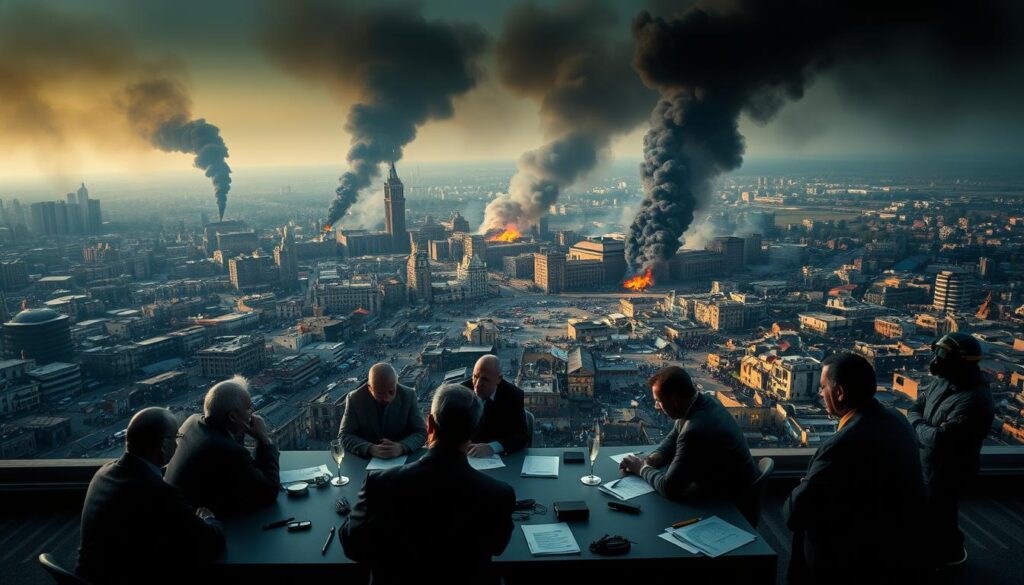 International response to drone attack