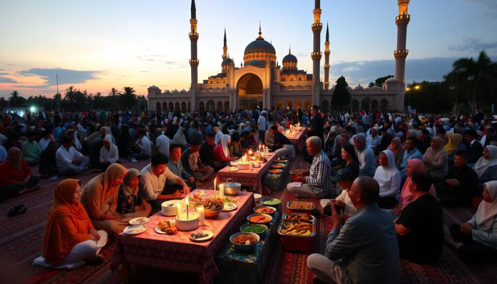 Kegiatan Menunggu Buka Puasa