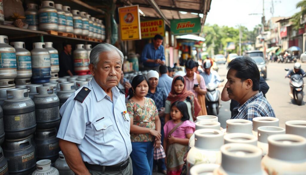 Pasar gas rumah tangga