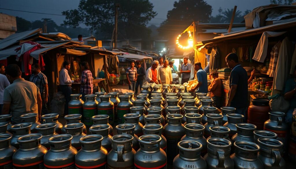 Pasar gas rumah tangga