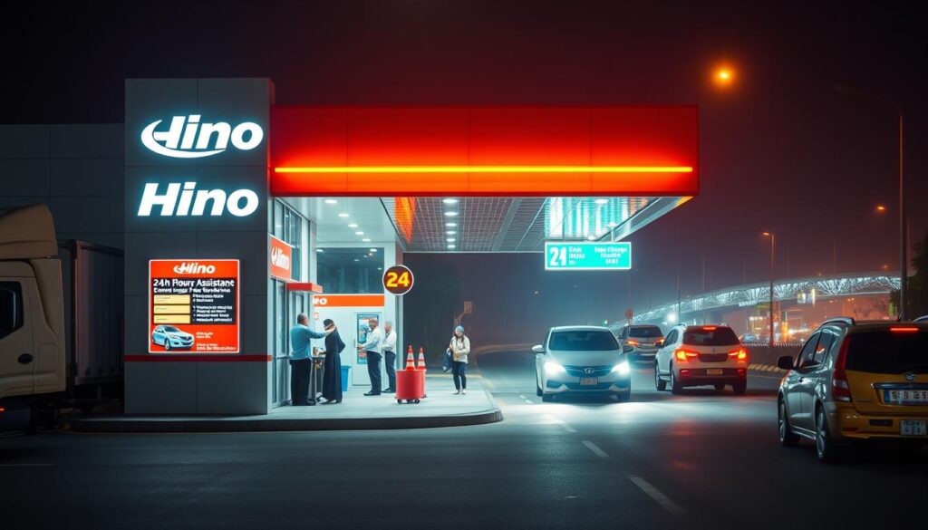Posko Lebaran Hino Buka 24 Jam