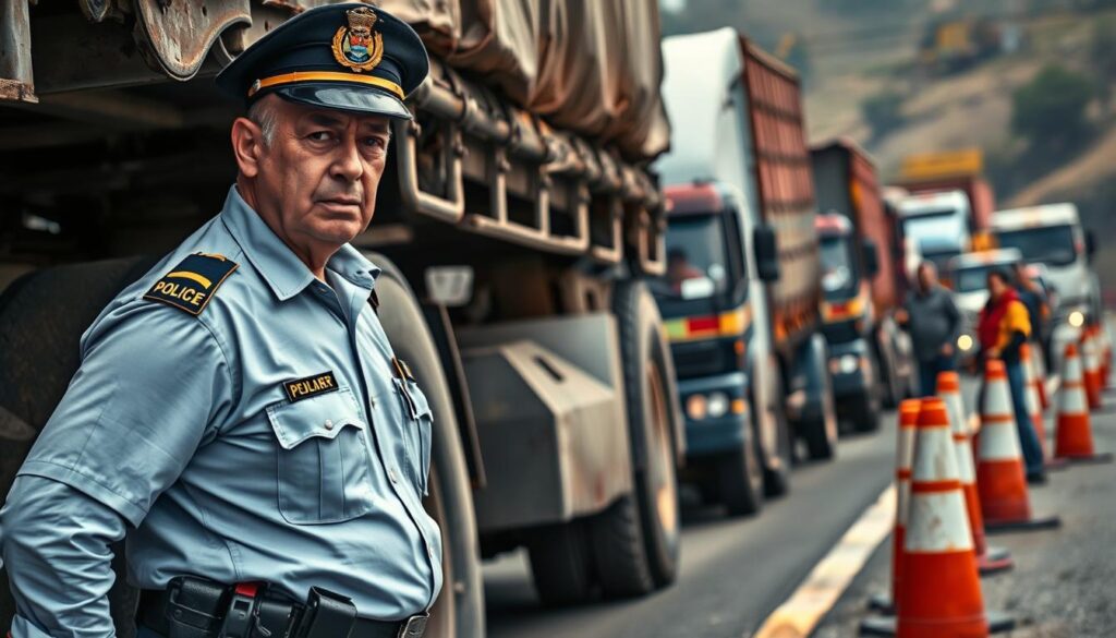 penegakan hukum truk overload